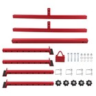Universal Adjustable Truck Bed Lift Red Powder Coated 800lb Capacity