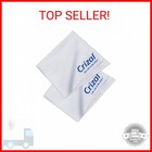 Crizal Eyeglass Cleaning Cloths     2 Pack Premium Microfiber     Safest Cloth For A