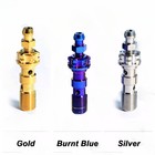 M10x1 0 1 25 Titanium Banjo Bolt   Bleed Nipple Screw Valve Motorcycle Calipers