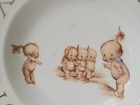Very Rare Antique Alphabet Plate Kewpies Rose O neill Germany Dolls Figure A-z