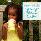 My 1st Tumbler  Silicone Sippy Cup With Straw   Handle  Spill-resistant Baby Cup