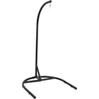 Steel U-shape Hanging Egg Chair Stand  76 Inches Tall By Sunnydaze