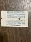 Gateway Arch Passenger Transportation System Ticket Stub  Vintage St  Louis