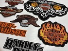 Harley Davidson Patches Lot Of 7 Different Embroidery Iron-on Patches