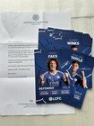 12x Leicester City Print Signed Autograph Card Vardy Winks Doyle Faes Ndidi Hall