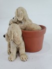 Quarry Critters Peaches Puppies Second Nature Designs Dog Figurine