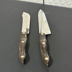 Cutco 1725 French Chef   1722 Butcher Knife Set 2 Piece Stainless Made In Usa