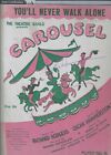 Oscar Hammerstein Autographed Sheet Music Carousel Jsa Broadway Producerdirector