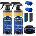 2pcs Car Coating Spray quick Effect Coating Agent For Car Coating Spray quick 