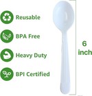 Plastic  spoon X 25 Pack  Utensils Silverware Wrapped Bulk Pack Disposable