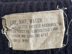 1973 Us Navy Usn 100  Wool Watch Cap Sailor Vietnam Dsa 100-73