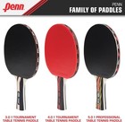 Table Tennis Paddle Competition Ping Pong Racket Set With Case And Balls New Usa