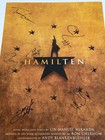 Hamilton Hamilten 10th Anniversary Broadway Signed X6 Window Card 14x22 Poster