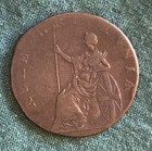 Warwickshire Halfpenny Token 1790s   D h 331 William Shakespeare - Conder Coin