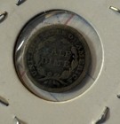 1857 Seated Liberty Silver Half Dime Circulated Uncertified United States Coin