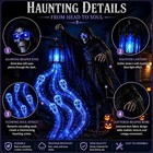Jeeeun Halloween Soul Harvester Animated Garden Light Outdoor Yard Decor