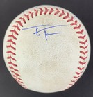 Trea Turner Game Used Cycle Baseball Signed By Trea   Stephen Strasburg 7 23 19 