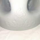 Bumbo Infant Floor Seat Baby Sit Up Chair With Adjustable Harness  Gray Grey