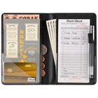 Cobak Server Book     Compact Organizer With Clear And Money Pockets  Pen Hold   