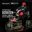 Numark Pt01 Scratch   Dj Turntable For Portablists With User Replaceable Red 