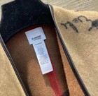 Burberry Cashmere Oversized Plaid Equestrian Fringe Shawl Wrap