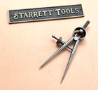 Starrett No  277  Dividers With Round Legs- Mini  2 0    Size   Capacity  Usa         