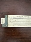 Vintage Keuffel   Esser Co  K e Slide Rule 4088-3 With Leather Case Made In Usa