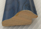 2  Blue Wood Grain Wrapped Picture Frame Moulding Framerica 3a02170ip5   17ft
