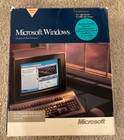 Microsoft Windows 3 0 - 1990 Original Big Box Us Version 5 25  Disks - Read
