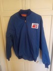 Vintage Full Zip Pepsi Delivery Driver Jacket Xlt Soda Gas Advertising Cintas