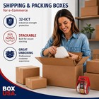 25 Shipping Boxes 18 l X 6 w X 4 h  Corrugated Cardboard  Moving  Storage