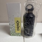 New Sport Water Bottle Drinkco 30oz Lg   Black Stainless Steel 24hrsc hot 20hrs 