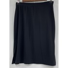 Vintage A  Byer Women s Black Slinky Knit Pull On Skirt Size M  Career  Usa