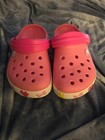 Crocs Fun Lab Minnie Mouse Lights Clogs Sz C 9 Pink Girls Kids Sandals Disney