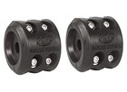 Black Cable Hook Winch Stopper - 2 Pack For Atv Utv