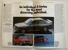 Mint Original  1988 Bmw 325 325i 325is M3  e30  Sales Brochure Catalog 30 Pages 