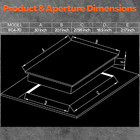 Ramblewood 4 Burner 30  Electric Cooktop  Ec4-70  7200w 