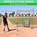 Weighted Training Ball Set Hitting pitching Baseball Heavy Duty 6 Pack Green New