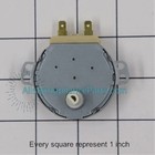 Ge Microwave Turntable Motor Wb26x10248