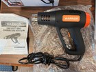 Warrior 1500 Watt Dual Temperature Heat Gun W  Box Manual Model 56434