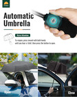Travel Compact Umbrella Windproof - Portable Automatic For Rain  Folding Umbrell
