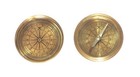 Vintage Boy Scouts Of America Brass Navigation Compass  Screw Top  2 3 4    Dia 