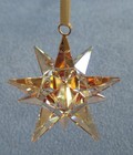 Swarovski Crystal Golden Shadow Star Christmas Ornament 5064260 New In Box