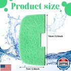 Tujoe 16 Pcs Phosphate Remover Filter Pads 106 107 206 207 Replacement Aquari
