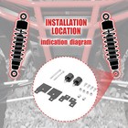 Heavy-duty Steel 2  Front   Rear Lift Kit For Polaris Sportsman 570 2015-2026