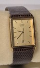 Seiko Men s Vintage Gold Tone Quartz Tank Watch 7n22-5a49 New Batt Tested 