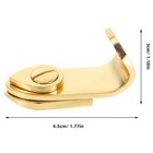 Dual Set Brass Saxophone Thumb Rest Ergonomic Support For Alto Tenor Instruments