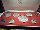 1966 Bahamas Silver Mint Set Franklin Mint 2 8721 Asw
