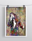 Steve Perry Of Journey 20x30in Poster  Journey Tribute Art Free Shipping