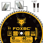 10-inch  60-tooth Miter table Saw Blades Thin Kerf Fine Finish Crosscut Blade